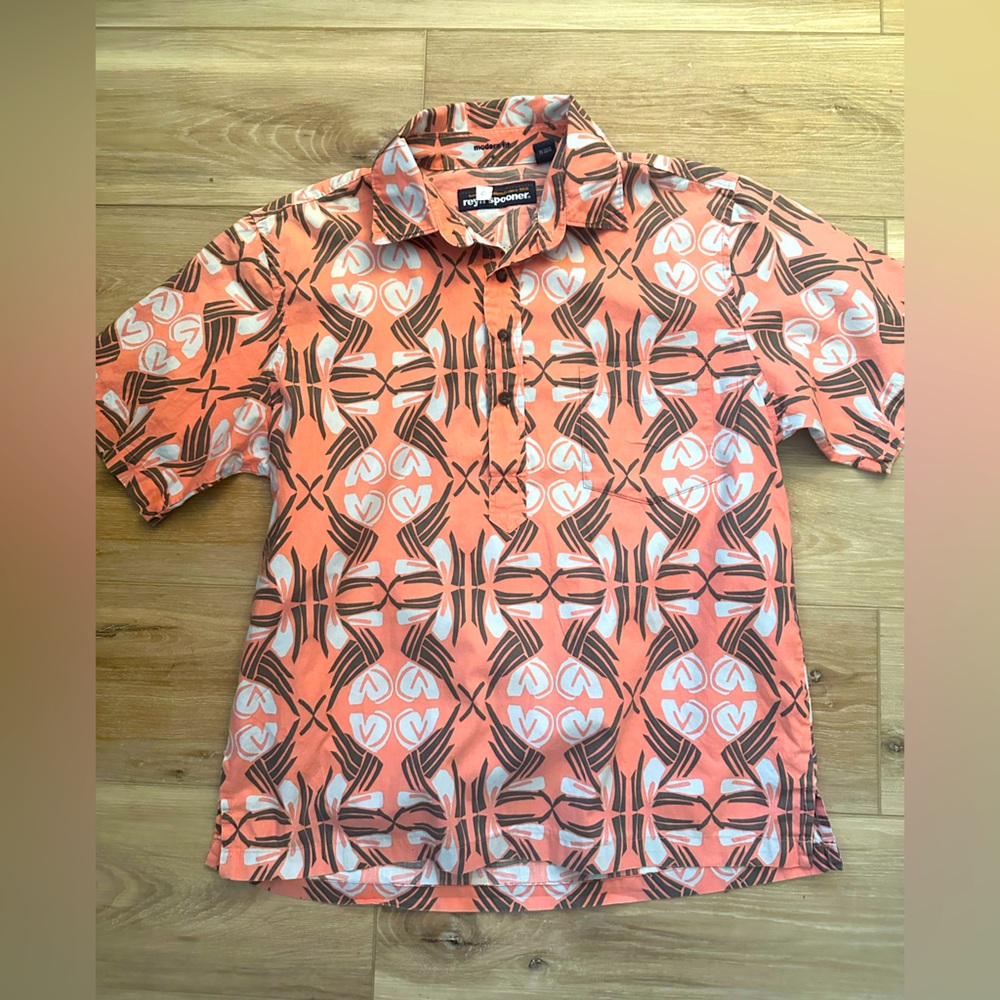 Reyn Spooner Tribal Print Modern Pullover M